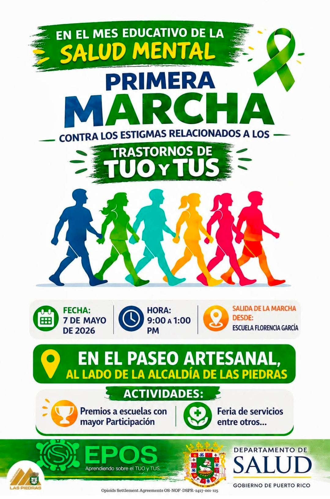 Primera Marcha contra los estigmas relacionados a los tratarnos TUO y TUS